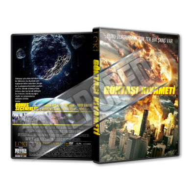 Göktaşı Kıyameti - Asteroid-A-Geddon - 2020 Türkçe Dvd Cover Tasarımı